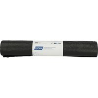 Afvalzak Hynex 60x80cm HDPE recycled T25 60L zwart rol à 25 stuks
