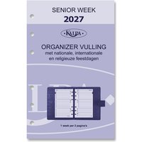 Agendavulling 2027 Kalpa Senior 7dagen/2pagina's