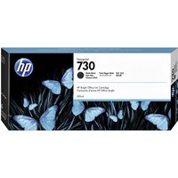 Inktcartridge HP P2V71A 730 300ml mat zwart