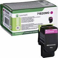 Tonercartridge Lexmark 71B20M0 rood
