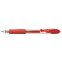 Gelschrijver PILOT G-2 + fijn rood