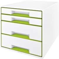 Ladenblok Leitz WOW CUBE 4 laden wit/groen