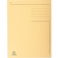 Dossiermap Exacompta Forever A4 3 kleppen 280gr ivoor