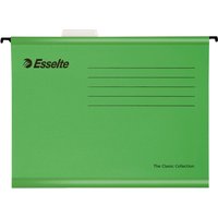 Hangmap Esselte Classic folio V-bodem 382x240mm groen