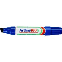 Viltstift Artline 100 schuin 7.5-12mm blauw