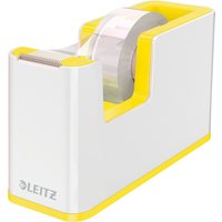 Plakbandhouder Leitz WOW wit/geel