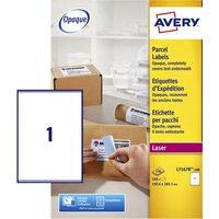 Etiket Avery L7167B-100 199.6x289.1mm blockout 100 stuks