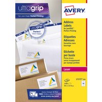 Etiket Avery L7173-250 99.1x57mm wit 2500 stuks