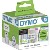 Etiket Dymo LabelWriter multifunctioneel 32x57mm 1 rol á 1000 stuks wit