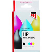 Inktcartridge Quantore alternatief tbv HP 3YN10AE 303XL zwart + 3 kleuren
