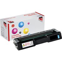 Toner Quantore alternatief tbv Ricoh 407717 blauw