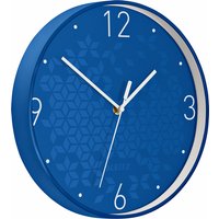 Wandklok Leitz WOW Ø29cm blauw