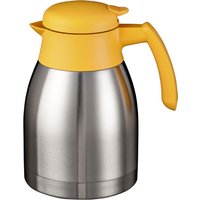 Thermoskan Bravilor dubbelwandig 1.5 liter RVS geel
