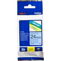 Labeltape Brother P-touch TZe-551 standaard 24mm zwart op blauw