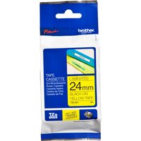 Labeltape Brother P-touch TZe-651 standaard 24mm zwart op geel