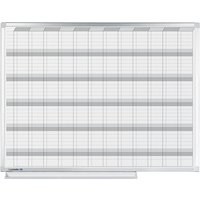 Planbord Legamaster professional jaarplanner hor 90x120cm