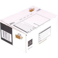 Postpakketbox 2 CleverPack 200x140x80mm wit pak à 25 stuks