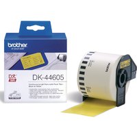Etiket Brother DK-44605 doorlopend 62mm 1 rol á 30m geel