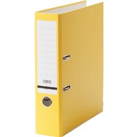 Ordner Qbasic A4 80mm karton geel