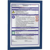 Duraframe Durable 488207 A4 blauw 10 stuks