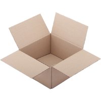 Amerikaanse vouwdoos CleverPack 200x200x110mm B-golf bruin 30 stuks