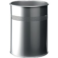 Papierbak Durable 3300-23 15 liter 30mm perforatie zilver