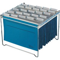 Hangmappenrek Durable t.b.v. 30-40 mappen chroom