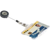 Afrolmechanisme Durable 8011 54x85mm met open pashouder
