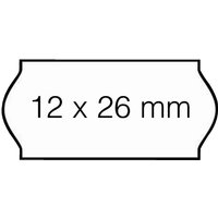 Prijsetiket 12x26mm Open-Data C6 afneembaar wit