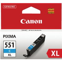 Canon Inktcartridge CLI-551C XL Origineel Cyaan 6444B001 Inkt