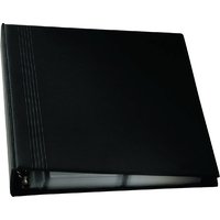 Visitekaartringband Sigel VZ301 voor 400 kaarten 90x58mm velvet zwart
