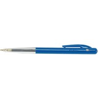 Balpen Bic M10 ean per stuk medium blauw