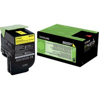 Tonercartridge Lexmark 80C2SY0 prebate geel