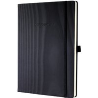 Notitieboek Sigel Conceptum Pure A4+ lijn zwart