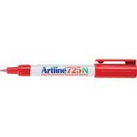 Fineliner Artline 725 rond fijn rood