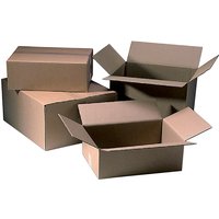 Amerikaanse vouwdoos CleverPack 500x400x300mm B-golf bruin 25 stuks