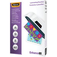 Lamineerhoes Fellowes A4 2x80micron mat 100 stuks