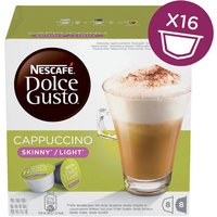 Koffiecups Dolce Gusto cappuccino light 16 stuks voor 8 kopjes