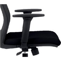 Armlegger Euroseats Evora verstelbaar zwart set van 2 stuks