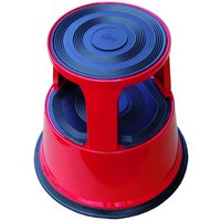 Opstapkruk Desq 420mm metaal rood