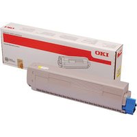 Toner Oki 45862837 geel