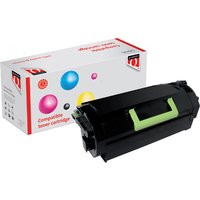 Tonercartridge Quantore alternatief tbv Lexmark 52D2000 zwart