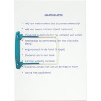 Bundelmechaniek Djois JalemaClipex petrol 100 stuks
