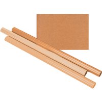 Inpakpapier Kraft gestreept 60gr 100cm x 10m op rol