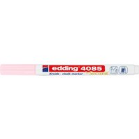 Krijtstift edding 4085 by Securit rond 1-2mm pastel roze