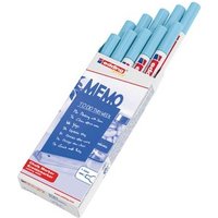 Krijtstift edding 4085 by Securit rond 1-2mm pastel blauw