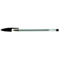 Balpen Bic Cristal medium zwart doos à 90+10 gratis