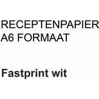 Receptpapier Fastprint A6 80gr wit 2000 vel