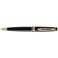 Balpen Waterman Expert black lacquer GT medium