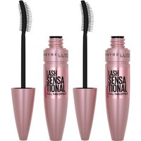 Maybelline New York, Volume Mascara, Lash Sensational, Colour: Very Black, 9.4 ml Double